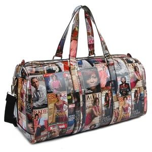 Michelle Obama Magazine Duffle Bag